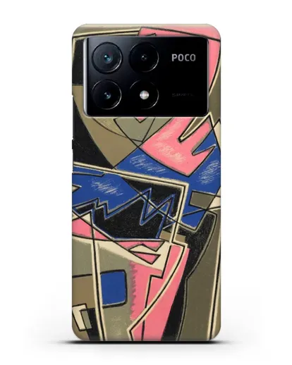 Чехол Балерина (Северини Джино) силиконовый для Xiaomi Poco X6 Pro