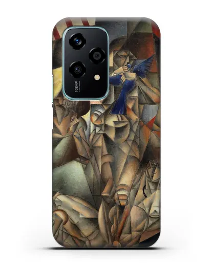 Чехол Синяя Птица (Метценже Жан) силиконовый для Honor 200 Lite