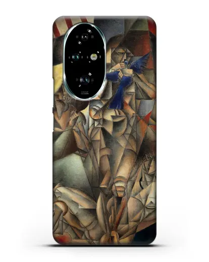 Чехол Синяя Птица (Метценже Жан) силиконовый для Honor 200 Pro