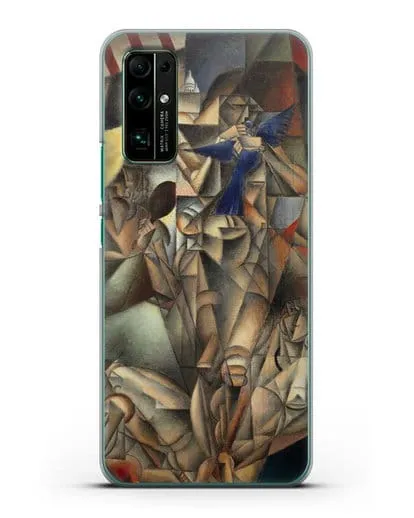 Чехол Синяя Птица (Метценже Жан) силиконовый для Honor 30