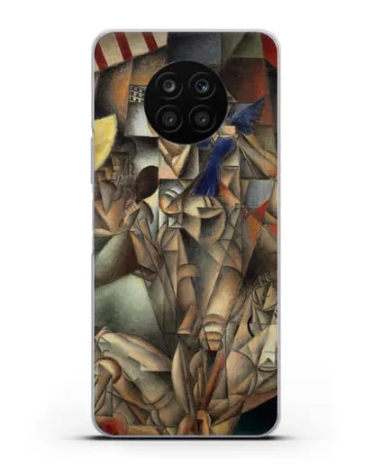 Чехол Синяя Птица (Метценже Жан) силиконовый для Honor 50 lite