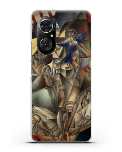 Чехол Синяя Птица (Метценже Жан) силиконовый для Honor 50 SE