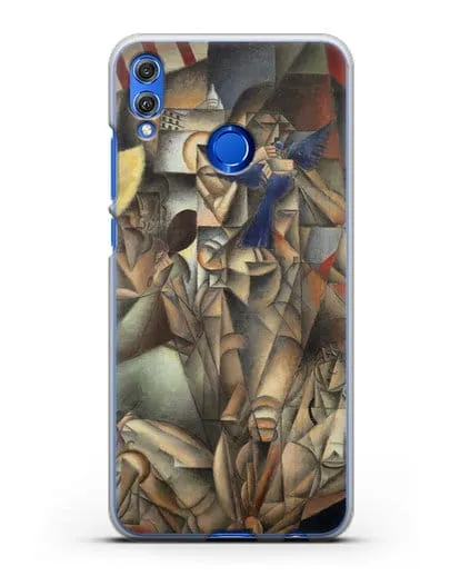 Чехол Синяя Птица (Метценже Жан) силиконовый для Honor 8X