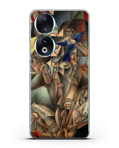 Чехол Синяя Птица (Метценже Жан) силиконовый для Honor 90