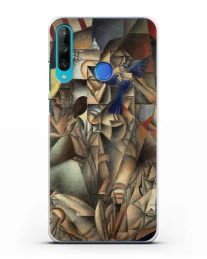 Чехол Синяя Птица (Метценже Жан) силиконовый для Honor 9C