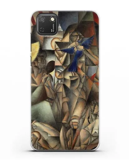 Чехол Синяя Птица (Метценже Жан) силиконовый для Honor 9S