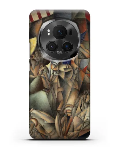 Чехол Синяя Птица (Метценже Жан) силиконовый для Honor Magic 6 Pro