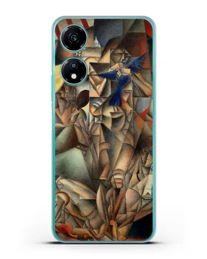 Чехол Синяя Птица (Метценже Жан) силиконовый для Honor X5 Plus