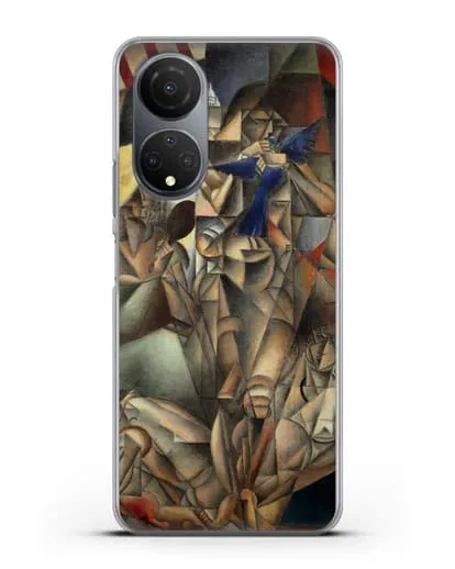 Чехол Синяя Птица (Метценже Жан) силиконовый для Honor X7