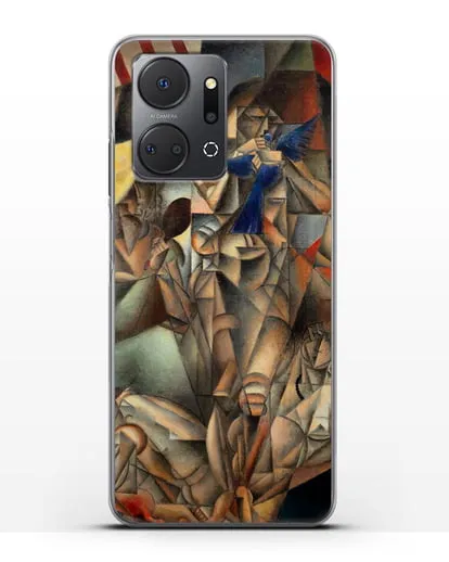 Чехол Синяя Птица (Метценже Жан) силиконовый для Honor X7a