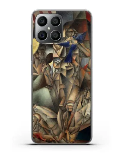 Чехол Синяя Птица (Метценже Жан) силиконовый для Honor X8