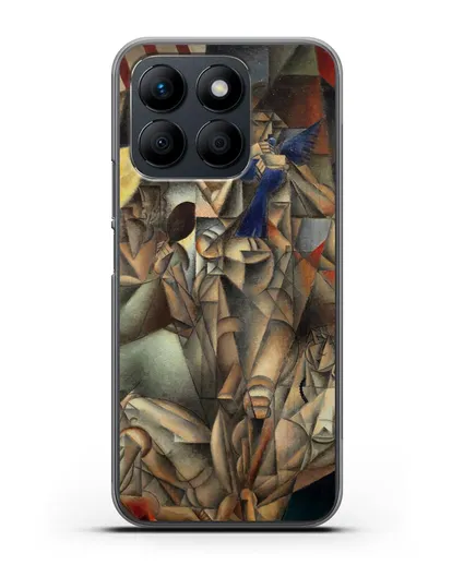 Чехол Синяя Птица (Метценже Жан) силиконовый для Honor X8b