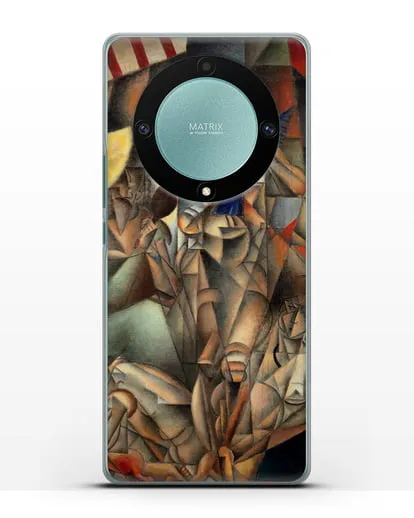 Чехол Синяя Птица (Метценже Жан) силиконовый для Honor X9a