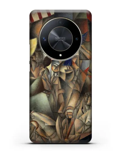 Чехол Синяя Птица (Метценже Жан) силиконовый для Honor X9b