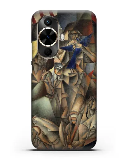 Чехол Синяя Птица (Метценже Жан) силиконовый для Huawei Nova 12s