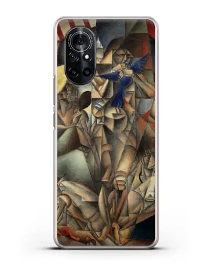 Чехол Синяя Птица (Метценже Жан) силиконовый для Huawei Nova 8