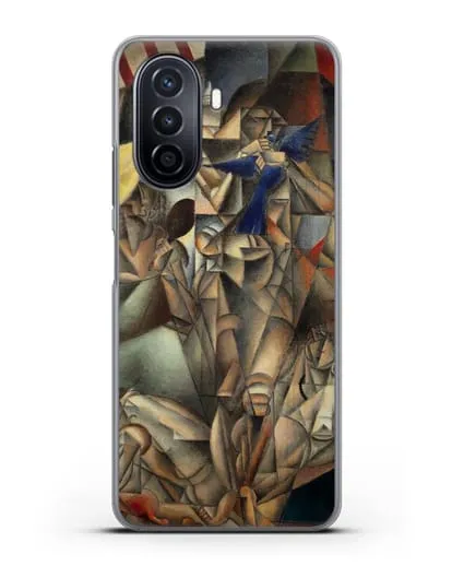 Чехол Синяя Птица (Метценже Жан) силиконовый для Huawei Nova Y70