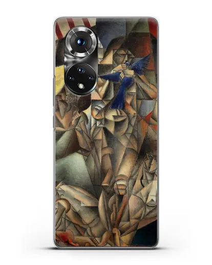 Чехол Синяя Птица (Метценже Жан) силиконовый для Huawei P50