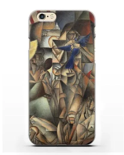 Чехол Синяя Птица (Метценже Жан) силиконовый для iPhone 6