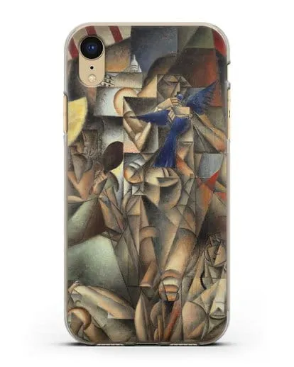 Чехол Синяя Птица (Метценже Жан) силиконовый для iPhone XR