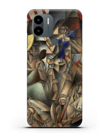 Чехол Синяя Птица (Метценже Жан) силиконовый для Xiaomi Poco C51