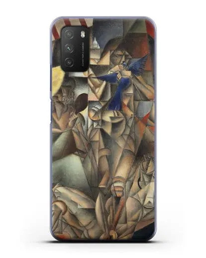 Чехол Синяя Птица (Метценже Жан) силиконовый для Xiaomi Poco M3