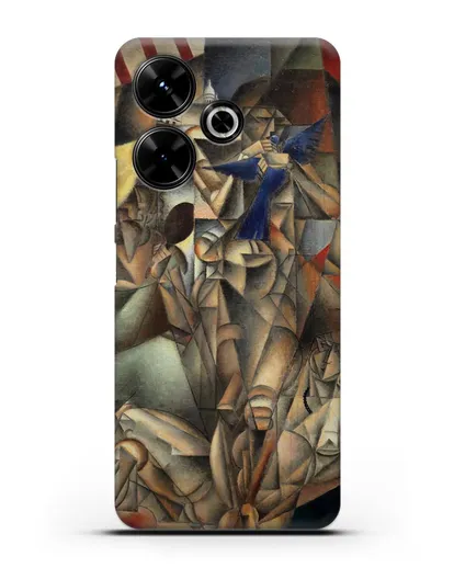 Чехол Синяя Птица (Метценже Жан) силиконовый для Xiaomi Poco M6