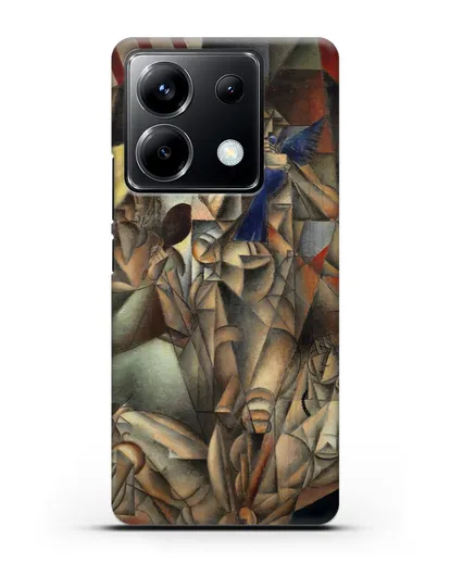 Чехол Синяя Птица (Метценже Жан) силиконовый для Xiaomi Poco X6