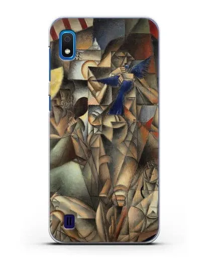 Чехол Синяя Птица (Метценже Жан) силиконовый для Samsung Galaxy A10 [SM-A105F]