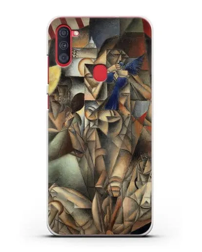 Чехол Синяя Птица (Метценже Жан) силиконовый для Samsung Galaxy A11 [SM-A115F]