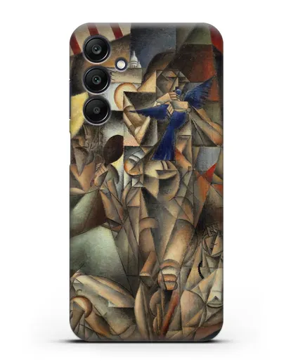 Чехол Синяя Птица (Метценже Жан) силиконовый для Samsung Galaxy A25 [SM-A256]