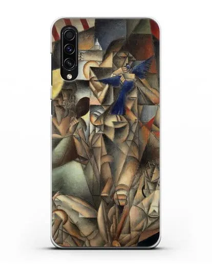 Чехол Синяя Птица (Метценже Жан) силиконовый для Samsung Galaxy A50s [SM-F507FN]