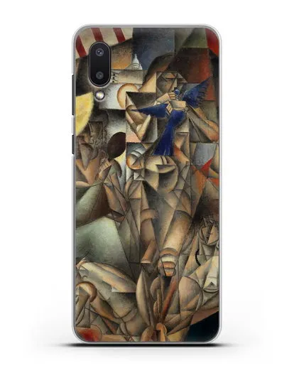 Чехол Синяя Птица (Метценже Жан) силиконовый для Samsung Galaxy A02 [SM-A022G]