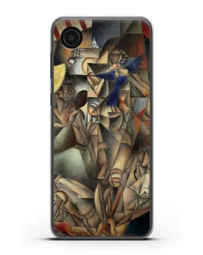 Чехол Синяя Птица (Метценже Жан) силиконовый для Samsung Galaxy A03 Core [A032F]