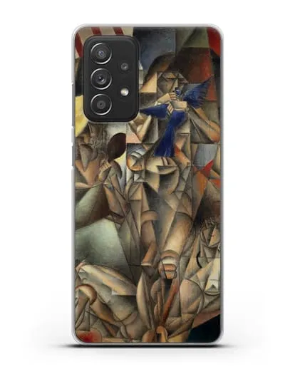 Чехол Синяя Птица (Метценже Жан) силиконовый для Samsung Galaxy A53