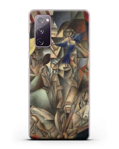 Чехол Синяя Птица (Метценже Жан) силиконовый для Samsung Galaxy S20 FE [SM-G780F]