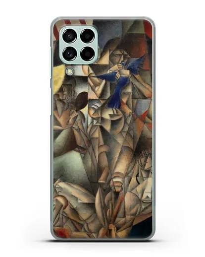 Чехол Синяя Птица (Метценже Жан) силиконовый для Samsung Galaxy M33 [SM-M336]