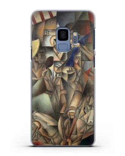 Чехол Синяя Птица (Метценже Жан) силиконовый для Samsung Galaxy S9 [SM-G960F]