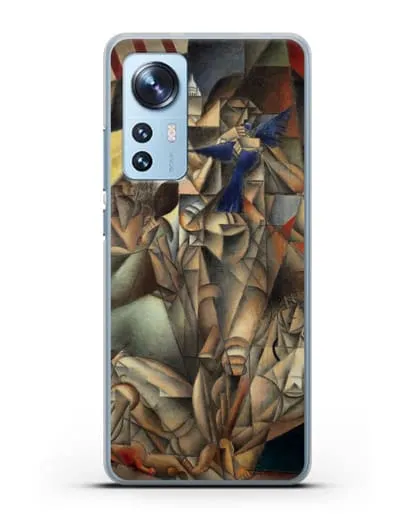 Чехол Синяя Птица (Метценже Жан) силиконовый для Xiaomi 12 Pro