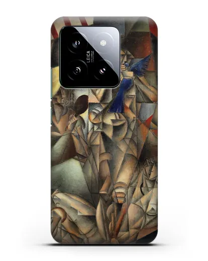 Чехол Синяя Птица (Метценже Жан) силиконовый для Xiaomi 14