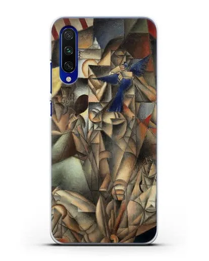 Чехол Синяя Птица (Метценже Жан) силиконовый для Xiaomi Mi A3