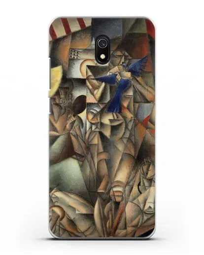 Чехол Синяя Птица (Метценже Жан) силиконовый для Xiaomi Redmi 8A