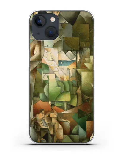 Чехол Пловцы (Метценже Жан) силиконовый для iPhone 13 Mini