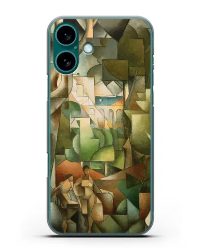 Чехол Пловцы (Метценже Жан) силиконовый для iPhone 16 Plus