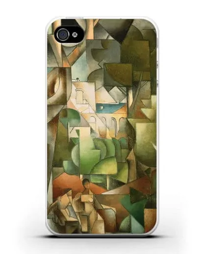 Чехол Пловцы (Метценже Жан) силиконовый для iPhone 4/4s