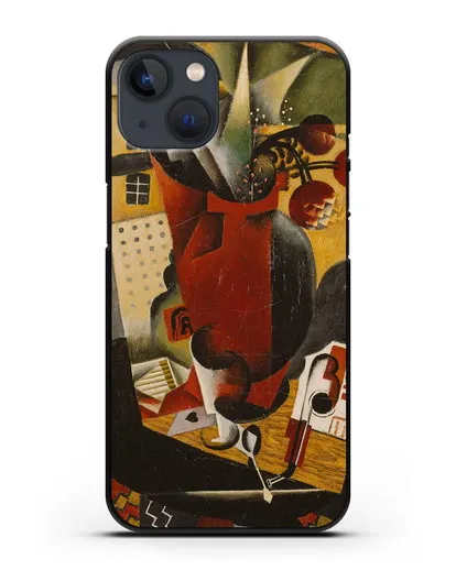 Чехол Стол у окна (Метценже Жан) силиконовый для iPhone 13