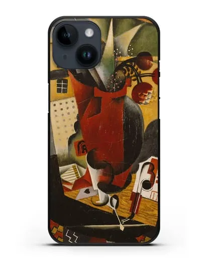 Чехол Стол у окна (Метценже Жан) силиконовый для iPhone 14