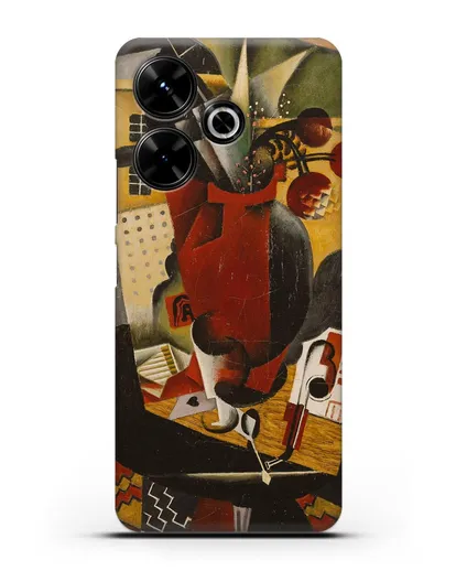 Чехол Стол у окна (Метценже Жан) силиконовый для Xiaomi Poco M6