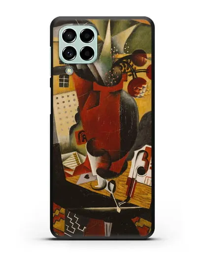 Чехол Стол у окна (Метценже Жан) силиконовый для Samsung Galaxy M53 [SM-M536]