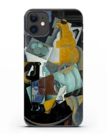Чехол Фрукты и кувшин на столе (Метценже Жан) силиконовый для iPhone 11